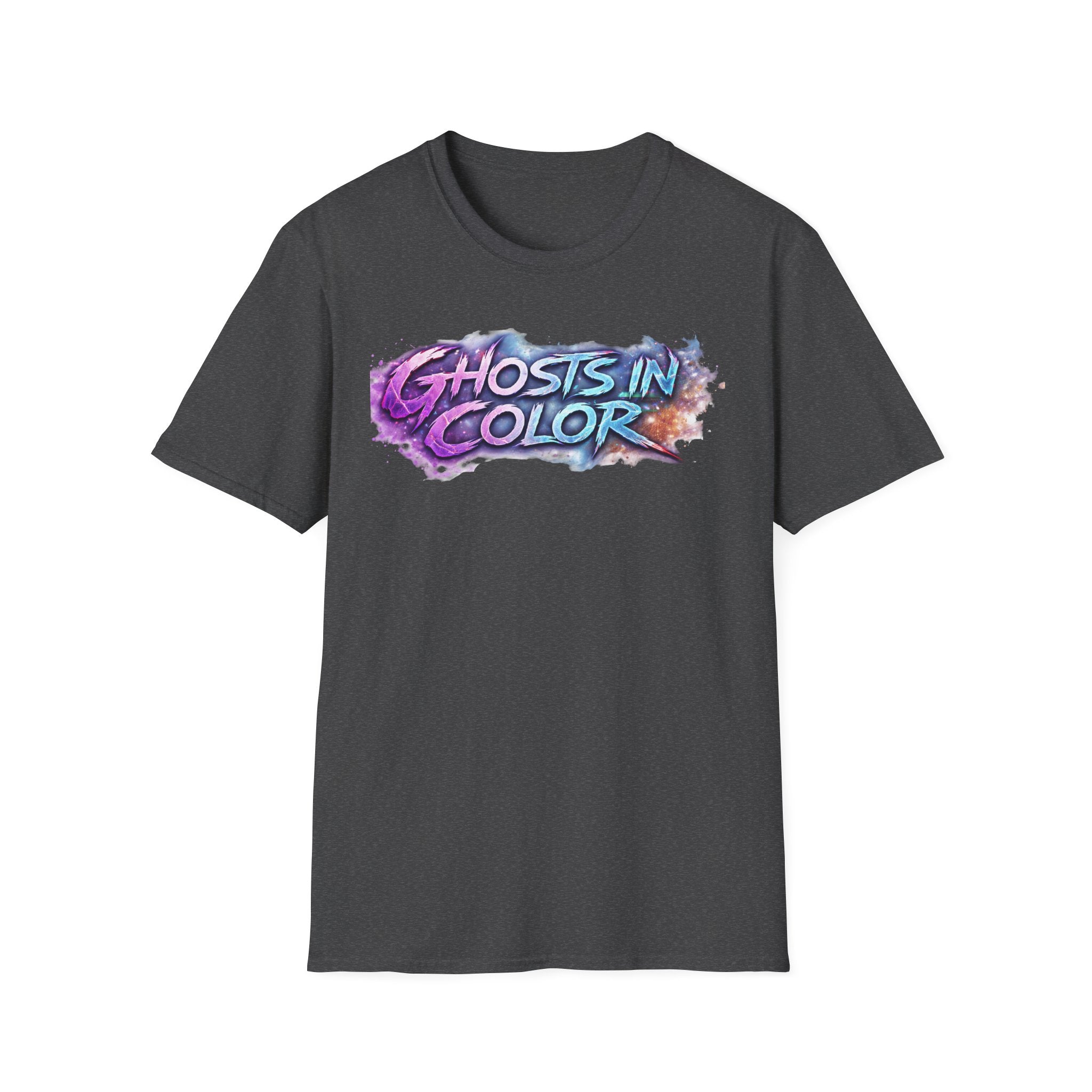 Ghosts in Color T‑Shirt — new Neon Rainbow Ghosts Graphic Tee