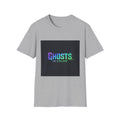Ghosts in Color T-Shirt — Neon Retro Paranormal Band Tee