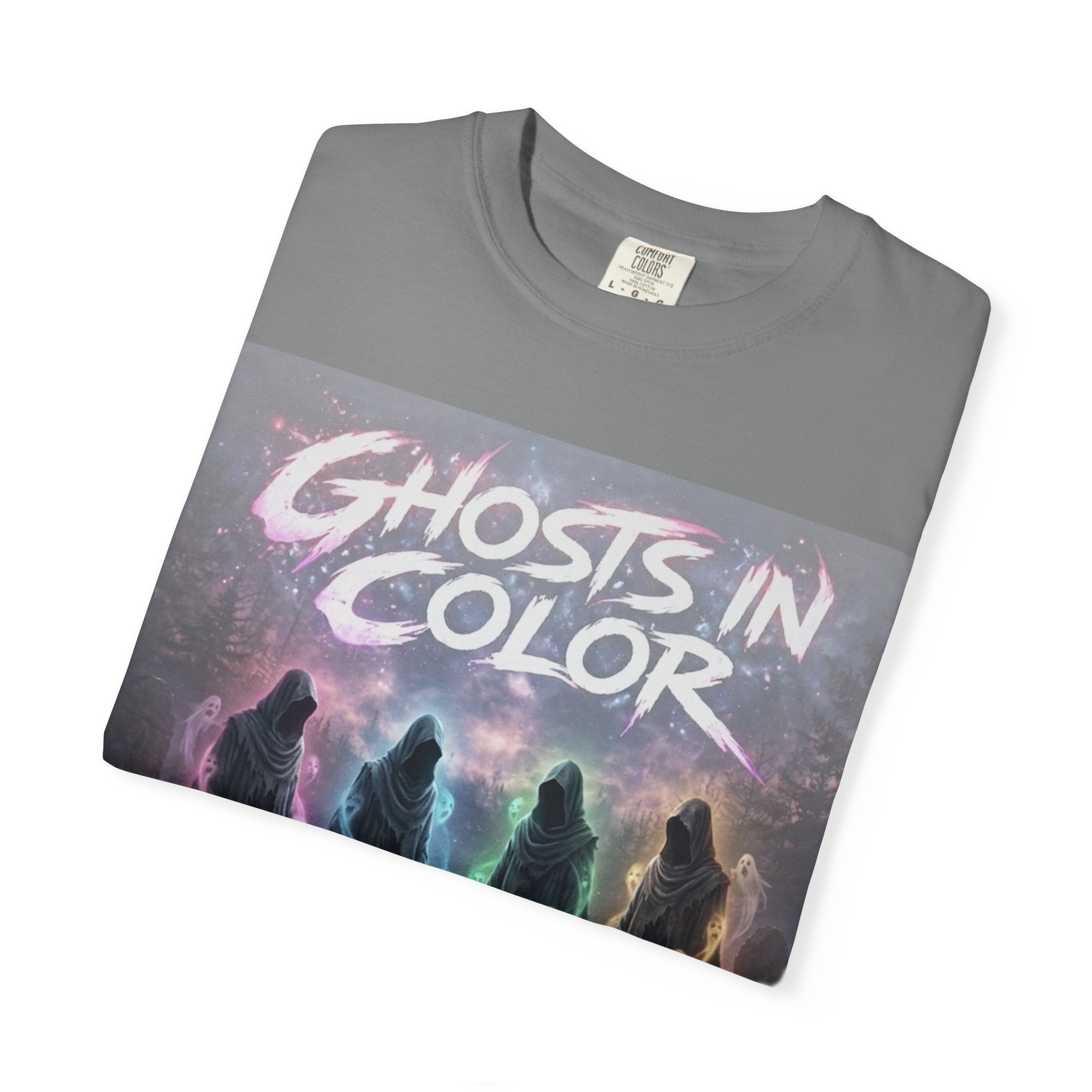 Ghosts in Color T-Shirt — Spirit Band Tee