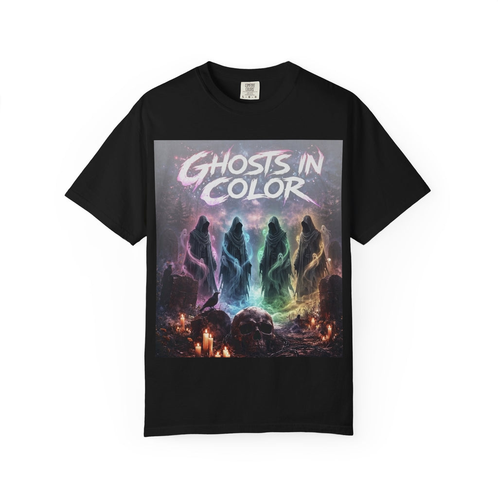 Ghosts in Color T-Shirt — Spirit Band Tee