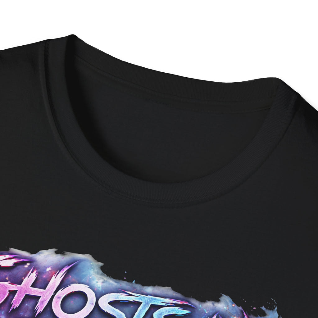 Ghosts in Color T‑Shirt — new Neon Rainbow Ghosts Graphic Tee