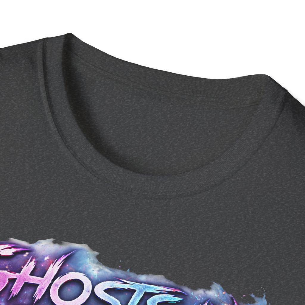 Ghosts in Color T‑Shirt — new Neon Rainbow Ghosts Graphic Tee