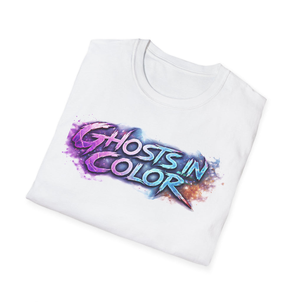 Ghosts in Color T‑Shirt — new Neon Rainbow Ghosts Graphic Tee