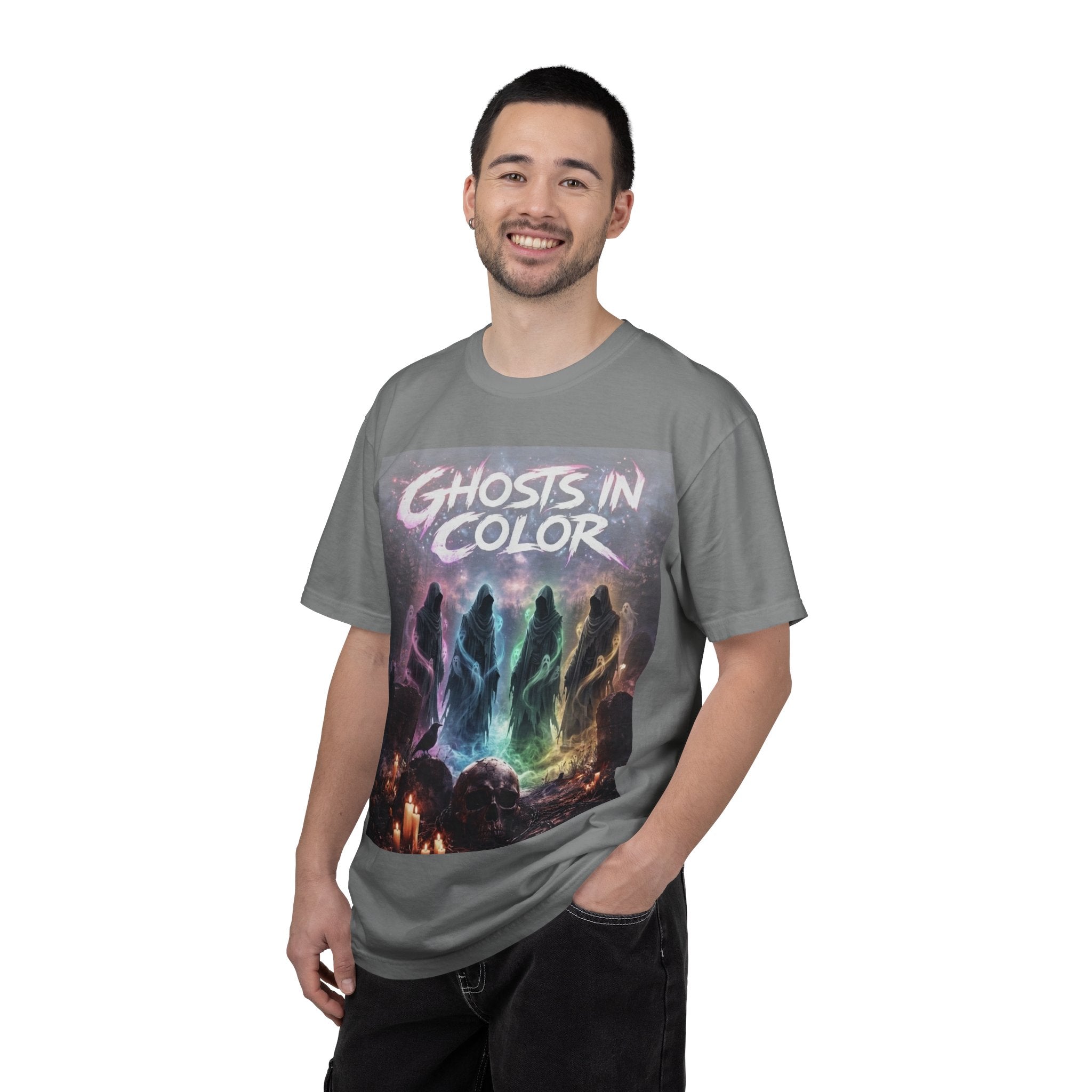 Ghosts in Color T-Shirt — Spirit Band Tee