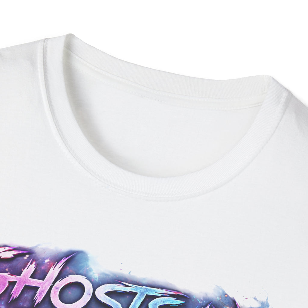 Ghosts in Color T‑Shirt — new Neon Rainbow Ghosts Graphic Tee