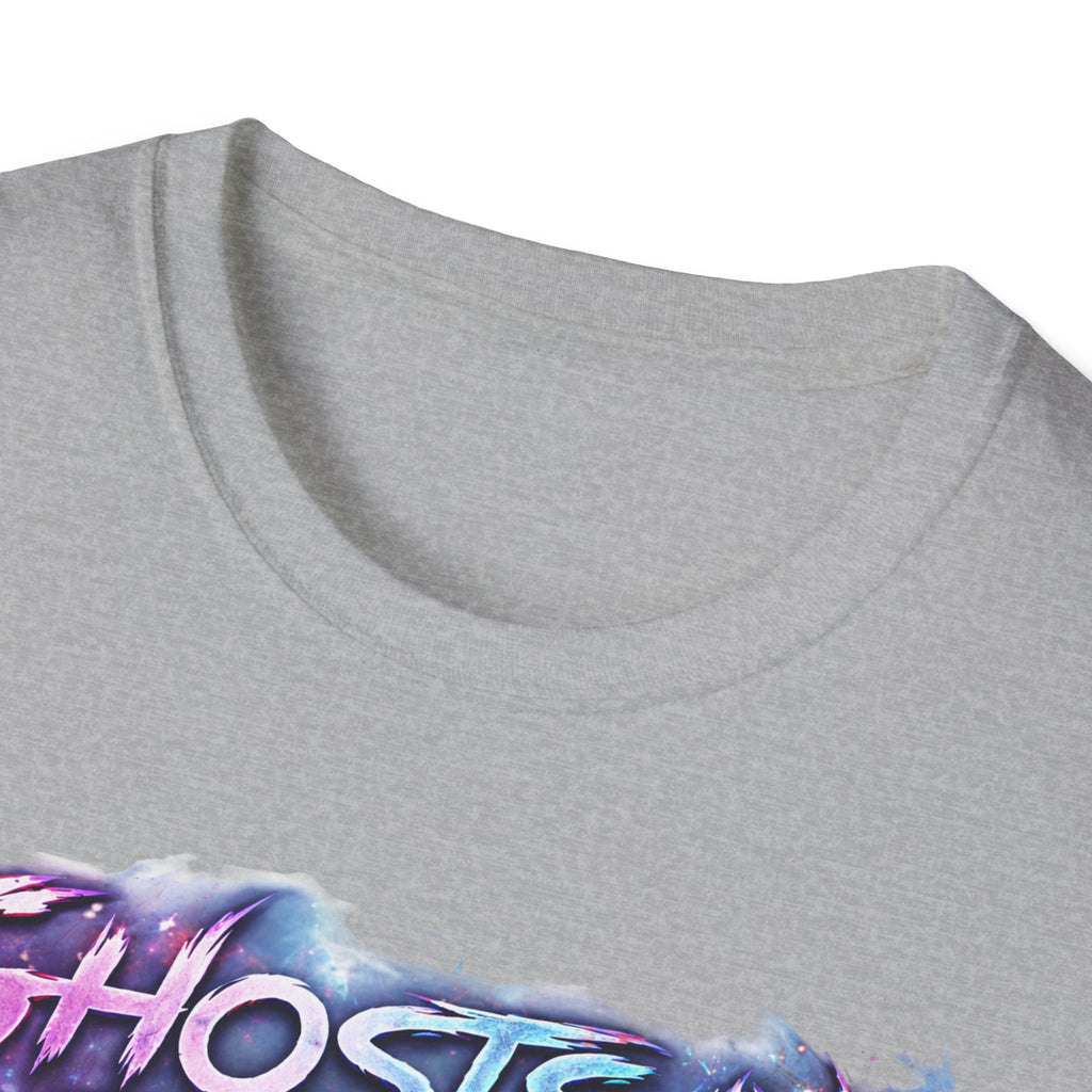 Ghosts in Color T‑Shirt — new Neon Rainbow Ghosts Graphic Tee
