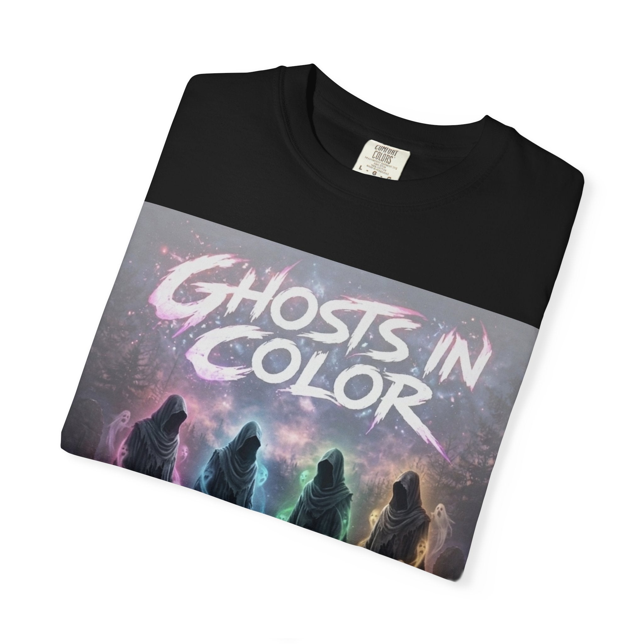 Ghosts in Color T-Shirt — Spirit Band Tee