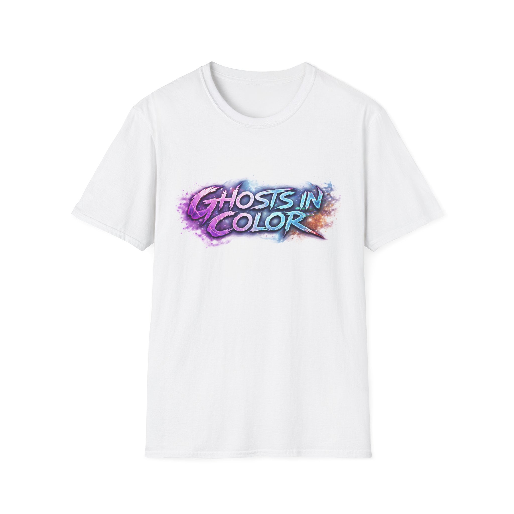 Ghosts in Color Graphic T-Shirt